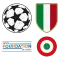 Pack Ligue des champions + Scudetto + Coppa Italia