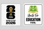 WC 2026 Black logo with White BG and ROUND OF 16
