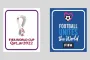 2022 World Cup Badges White and Blue