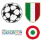 Pacote da Liga dos Campeões + Scudetto + Coppa Italia