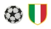 Champions league patch + italian flag patch