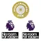 23/27 Premier League Badge & No Room For Racism *2 & 2025 FIFA Club World Cup Champions Badge