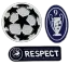 09/10 Retro UCL & Retro Honor 9 Cups Badges & Respect