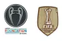 UCL kampioen (Man City) & UEFA Foundation & CWC kampioenen 2023 Badges