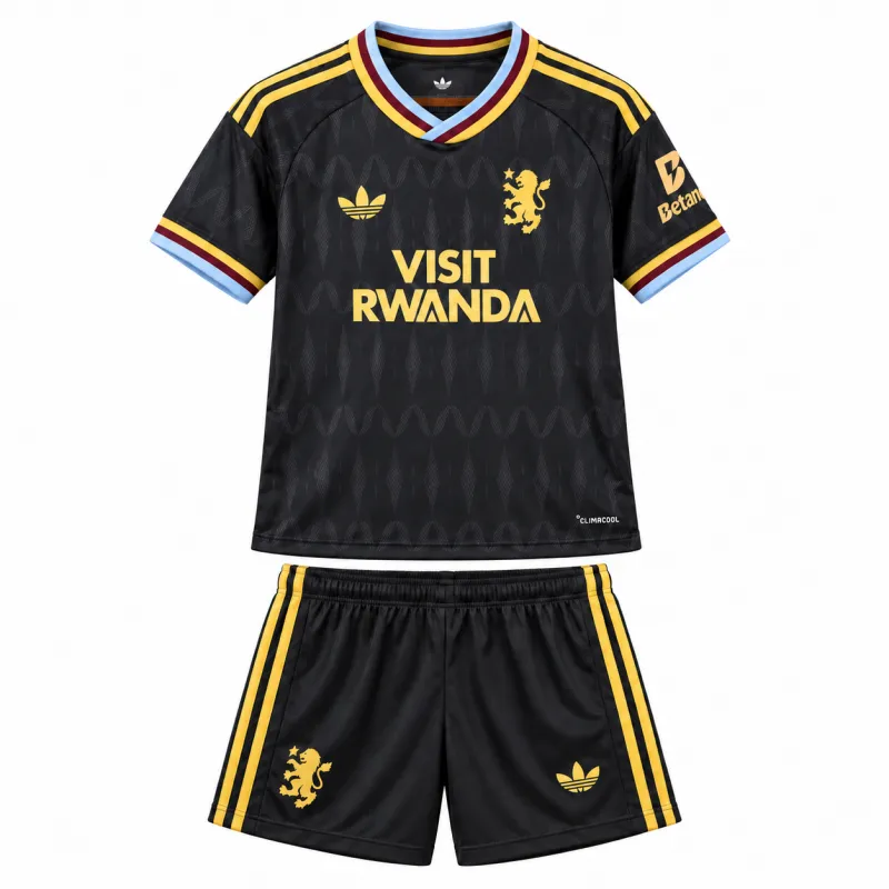 26/27 Aston Villa Away Kids Kit