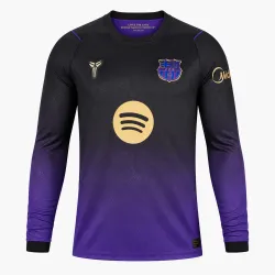 26/27 Barcelona Away Long Sleeve Jersey - product photo US17.98 - 26/27 Barcelona Away Long Sleeve Jersey