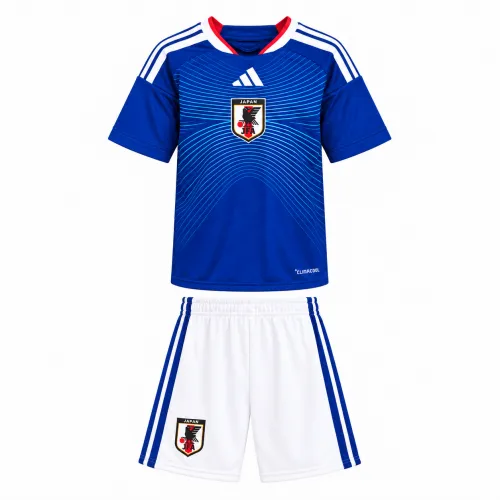 Japan Home World Cup Kids Soccer Jerseys Kit 2026