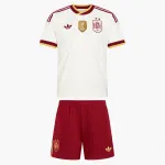 World Cup 2026 Two Stars Spain Champion Away Kids Kit World Cup 2026 Two Stars Spain Champion Away Kids Kit