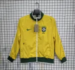 Brasilien 2010 Retro World Cup Windbreaker Gelb Brazil 2010 Retro World Cup Windbreaker Yellow