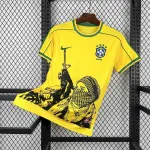 1998 World Cup Retro Brazil Home Special Kit Football Jersey