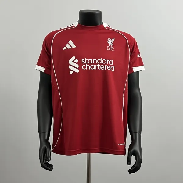 25/26 Liverpool home kit - A-Grade Quality Detail View