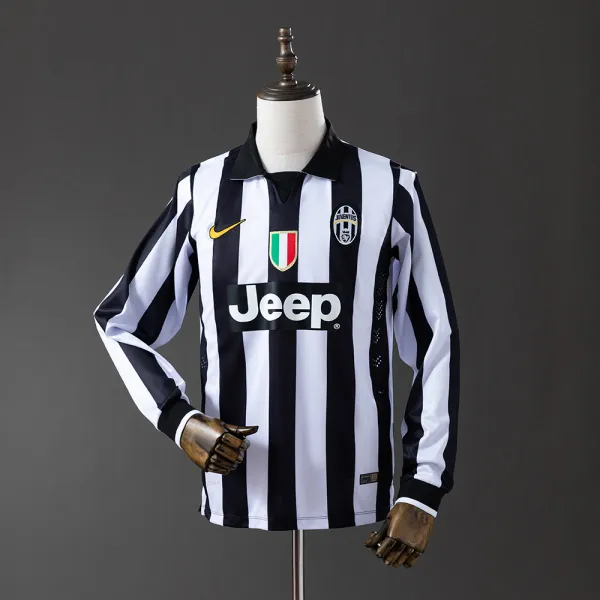 14/15 Juventus long sleeve soccer jersey - A-Grade Quality Detail View