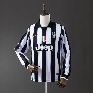 Juventus 2014/15 Home Soccer Jersey Long Sleeve Retro