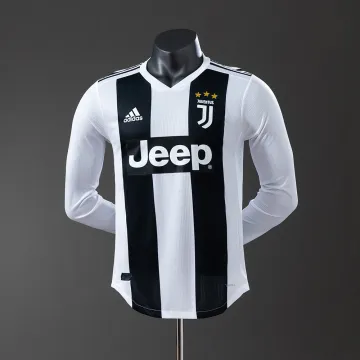 Maglia da calcio Juventus 2018/19 Home Player Edition Manica Lunga Retro