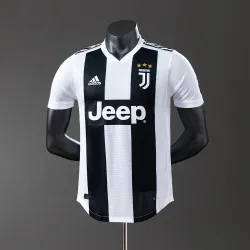 Juventus 2018/19 Home Soccer Jersey Player Edition Retro - product photo US21.99 - Juventus 2018/19 Home Soccer Jersey Player Edition Retro
