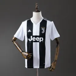 Camiseta de fútbol de la Juventus 2018/19 (local, estilo retro) - foto del producto 20,99 $ - Camiseta de fútbol de la Juventus 2018/19 (local), estilo retro