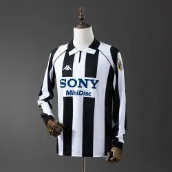 Juventus 1997/98 Home Soccer Jersey Long Sleeve Retro - product photo US21.97 - Juventus 1997/98 Home Soccer Jersey Long Sleeve Retro