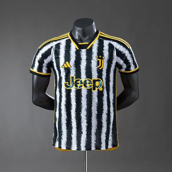 23/24 Juventus Player Version soccer jersey - A-Grade Quality Detail View