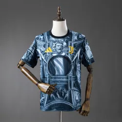 Juventus 2025/26 Blue Pre-Match Jersey - product photo US17.99 - Juventus 2025/26 Blue Pre-Match Jersey
