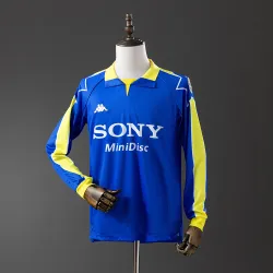 Juventus 1997/99 Away Soccer Jersey Long Sleeve Retro - product photo US21.97 - Juventus 1997/99 Away Soccer Jersey Long Sleeve Retro