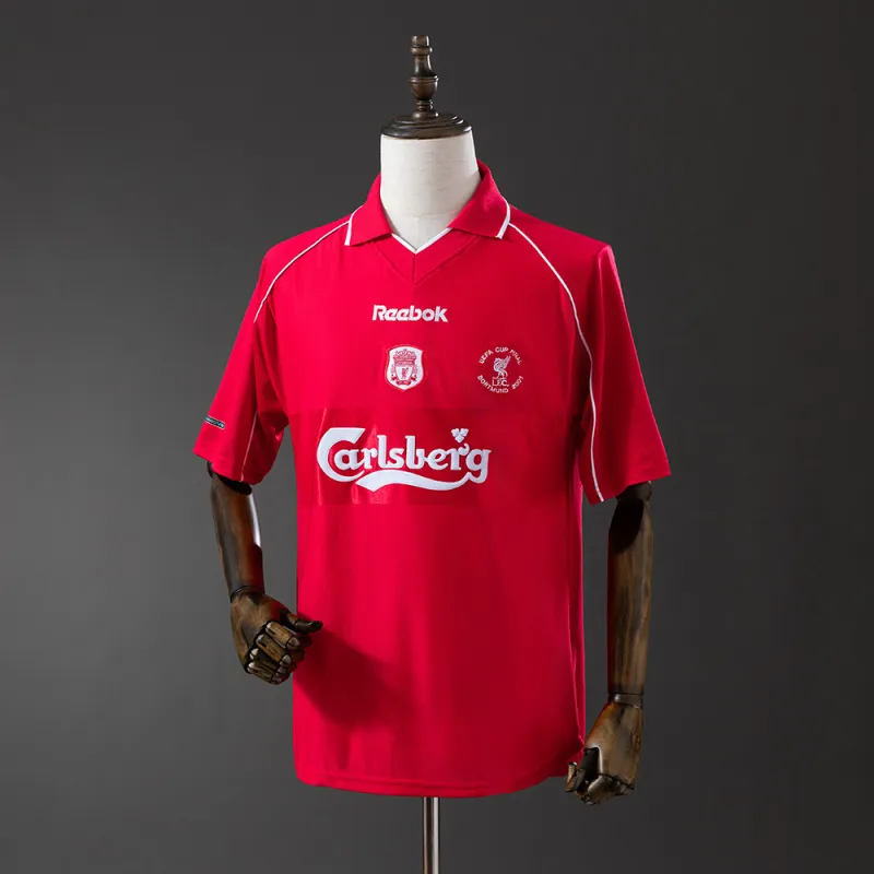 Liverpool 2000/01 Home Soccer Jersey Retro
