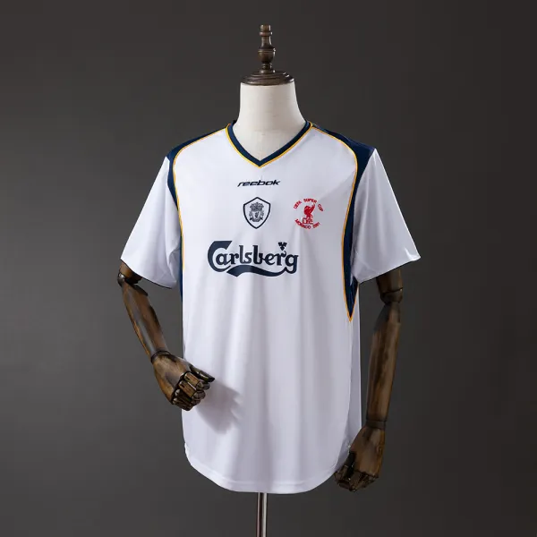 01/02 Liverpool retro jersey - A-Grade Quality Detail View