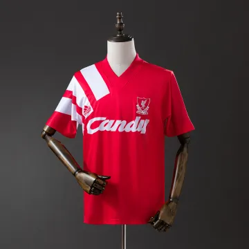 Liverpool 2001/02 Home Soccer Jersey Retro