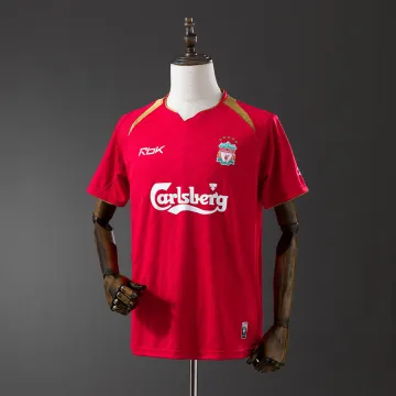 Liverpool 2005/06 Home Soccer Jersey Retro