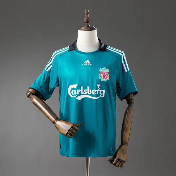 Liverpool 08/09 Retro-Fußballtrikot - A-Grade Qualität Detail-Ansicht