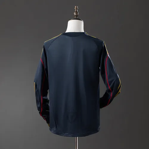 Liverpool 2009/10 Away Soccer Jersey Long Sleeve Retro