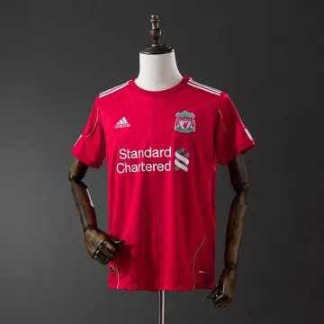 Liverpool 2010/11 Home Soccer Jersey Retro