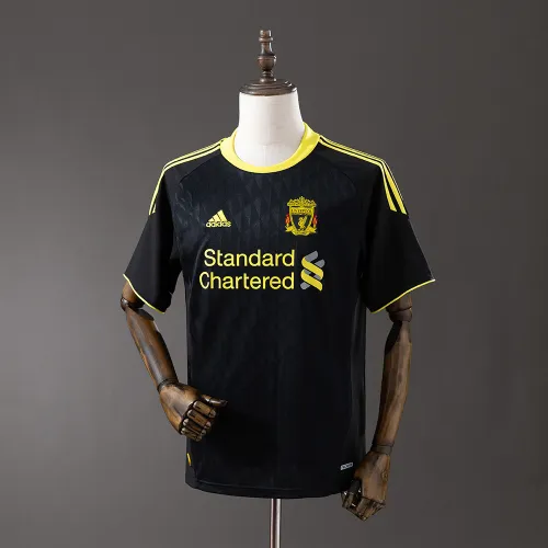 Liverpool 2010/11 Away Soccer Jersey Retro