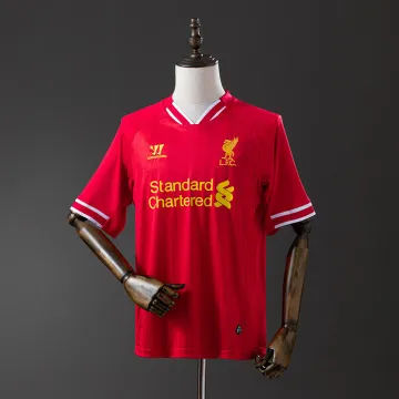 Liverpool 2013/14 Home Soccer Jersey Retro