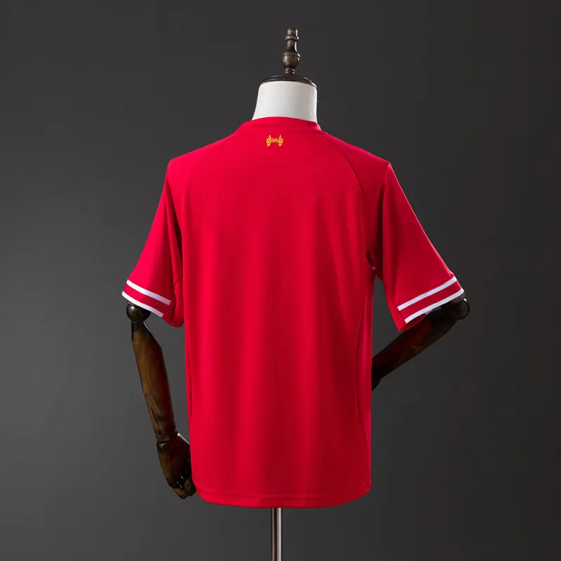 Liverpool 2013/14 Home Soccer Jersey Retro