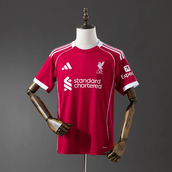Liverpool home 25/26 kit - A-Grade Quality Detail View