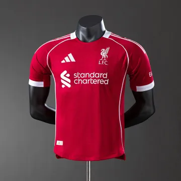 Liverpool 2025/26 Home Soccer Jersey Player Edition