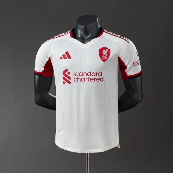 Liverpool away 25/26 player version football jersey - A-Grade Quality Detail View