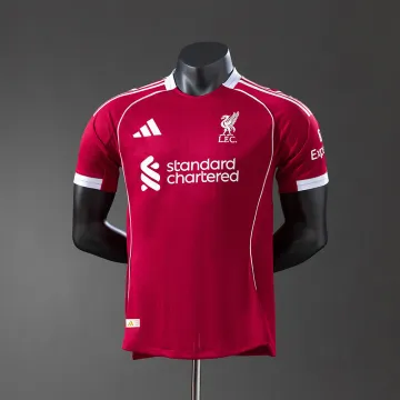 Camisola de Futebol do Liverpool 2025/26 Home Player Edition