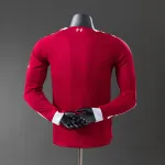 Liverpool 2025/26 Home Soccer Jersey Player Edition Long Sleeve