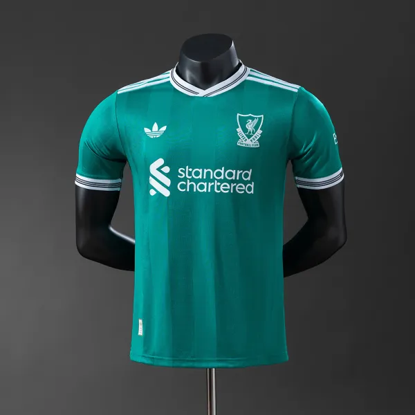25/26 Liverpool third Player Version kit - A-Grade Quality Detail View