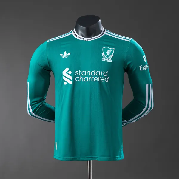 25/26 Liverpool third long sleeve football jersey - A-Grade Quality Detail View