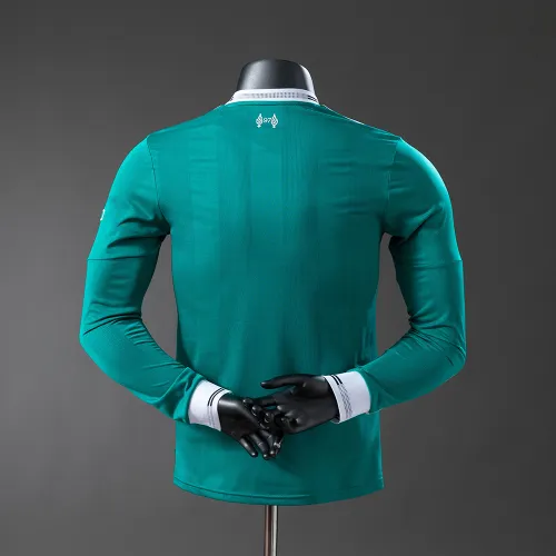 Terceira camisola de futebol do Liverpool 2025/26 Edição do jogador Manga comprida