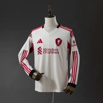Liverpool 2025/26 Terceira Camisola de Futebol Fora Manga Comprida