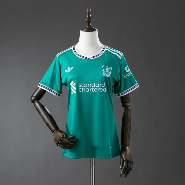 third Liverpool 25/26 women's soccer jersey - A-Grade Quality Detail View