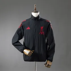Casaco corta-vento Liverpool 2025/26 Preto - foto do produto US34.99 - Liverpool 2025/26 Windbreaker Black