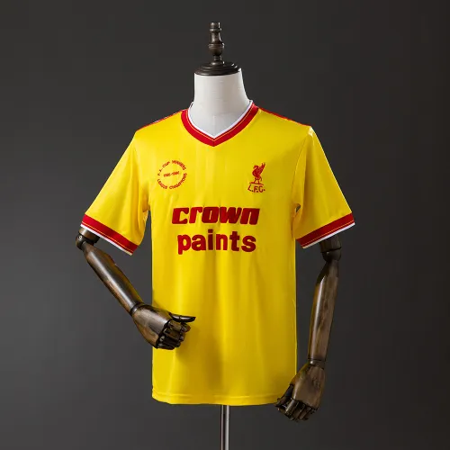 Liverpool 1985/86 Away Soccer Jersey Retro