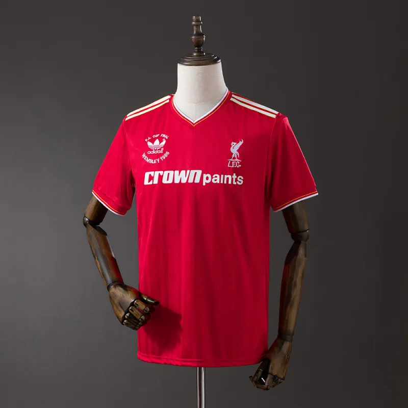 Liverpool 2086/87 Home Soccer Jersey Retro