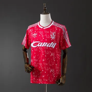 Liverpool 1989/91 Home Soccer Jersey Retro