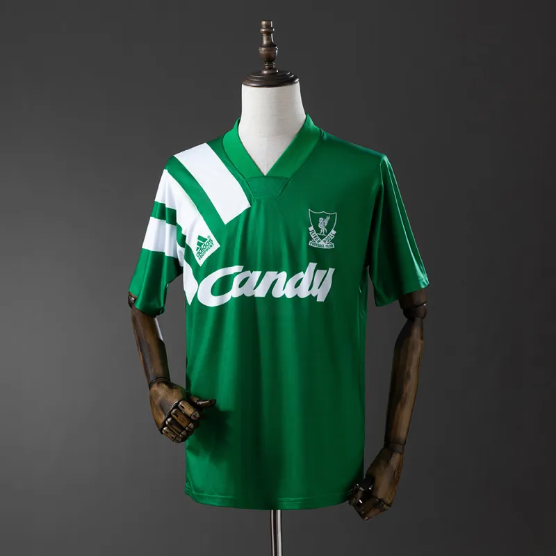 Liverpool 1991/92 Away Soccer Jersey Retro