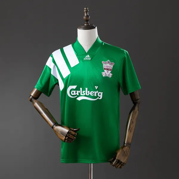 91/92 Liverpool retro jersey - A-Grade Quality Detail View